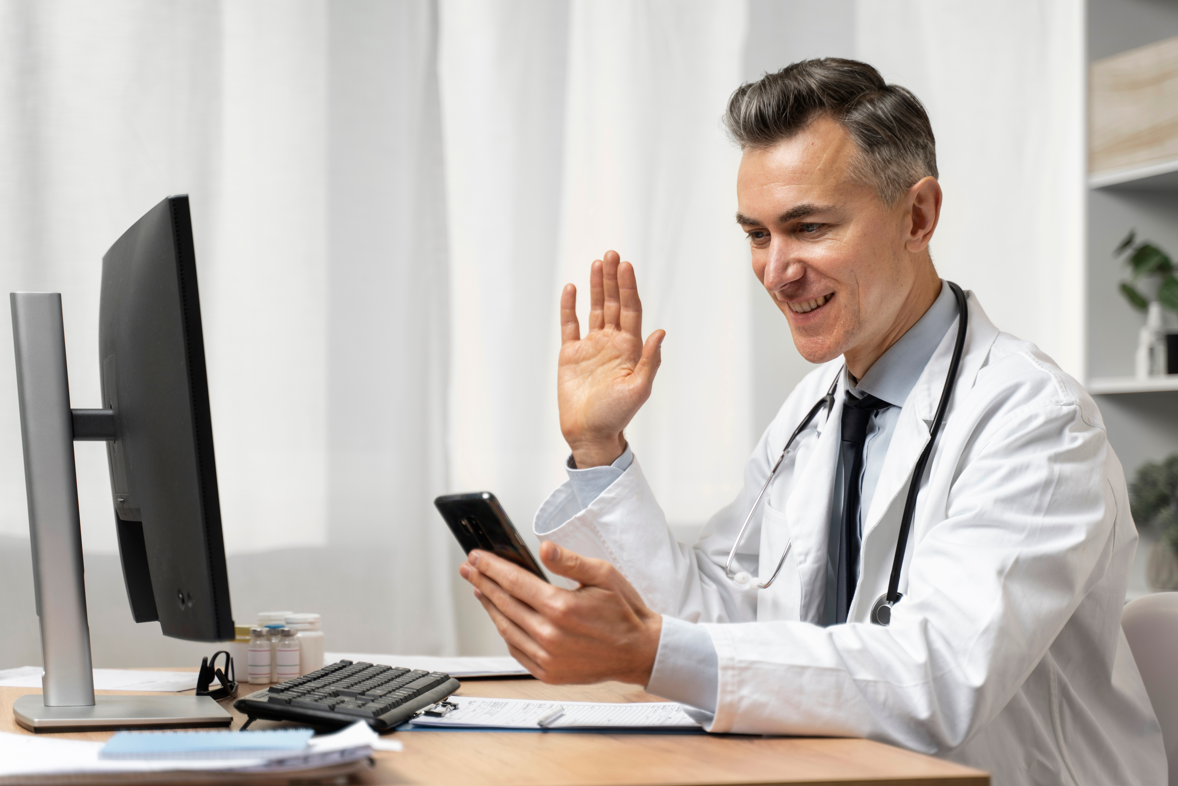 Secure video consultation with a licensed Alberta physician